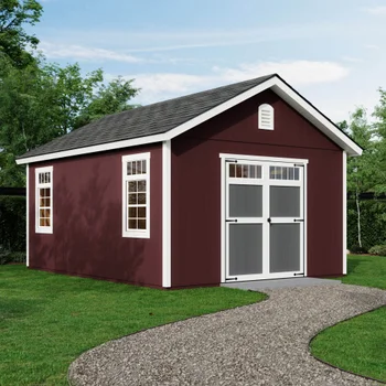 Yardline Piermont Wood Storage Shed,  Do It Yourself or Installed