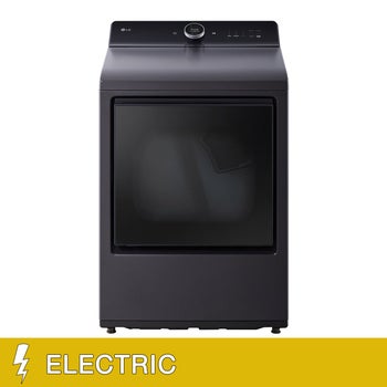 LG 7.3 cu. ft. Rear Control ELECTRIC Dryer with AI Sensing and TurboSteam