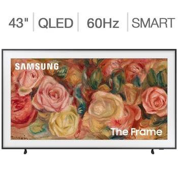 Samsung 43" Class - The Frame Series - 4K  UHD QLED LCD TV - Allstate 3-Year Protection Plan Bundle Included For 5 Years of Total Coverage*