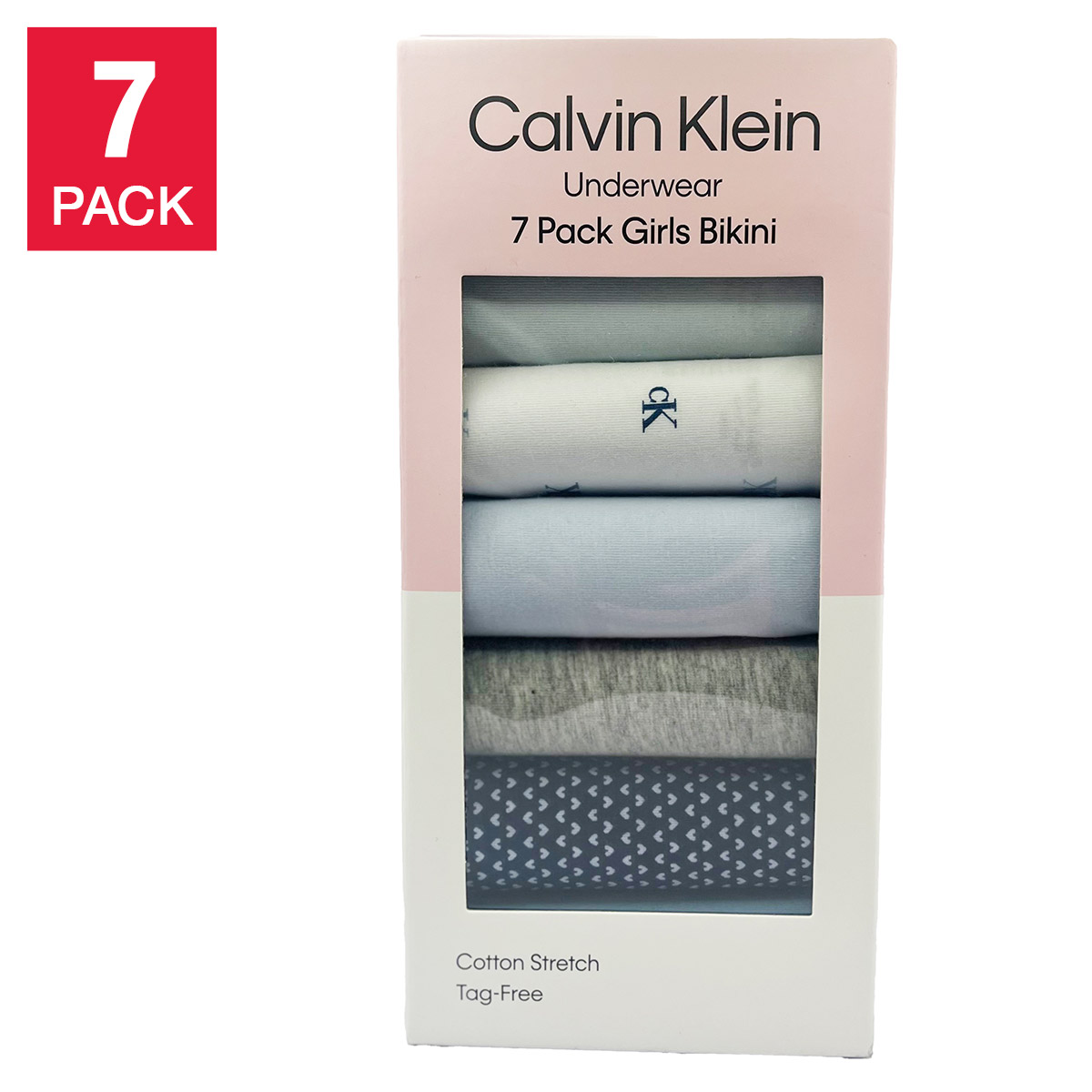 Calvin Klein Youth Bikini Underwear, 7-pack