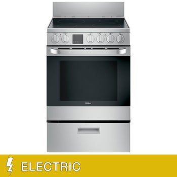Haier 2.9 cu. ft. ELECTRIC Range with Convection Bake and Broil